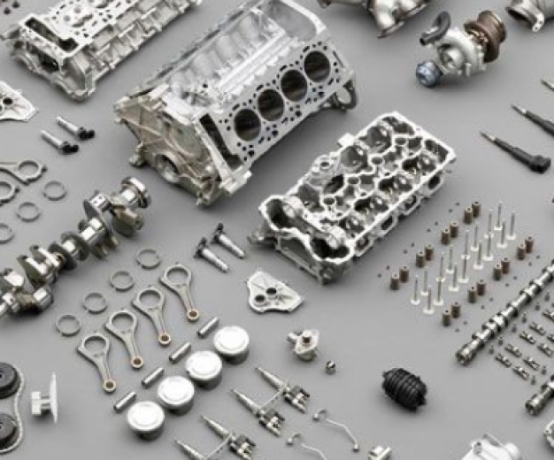 Tools and spare parts for equipment and machines